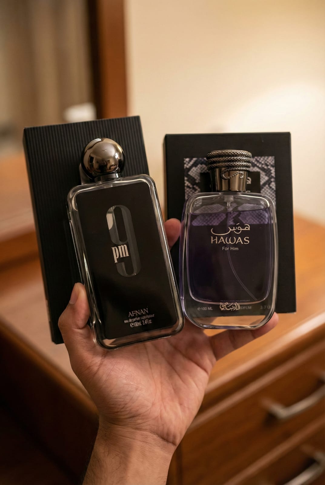 Afnan 9 PM+ Rasasi Hawas 100ml