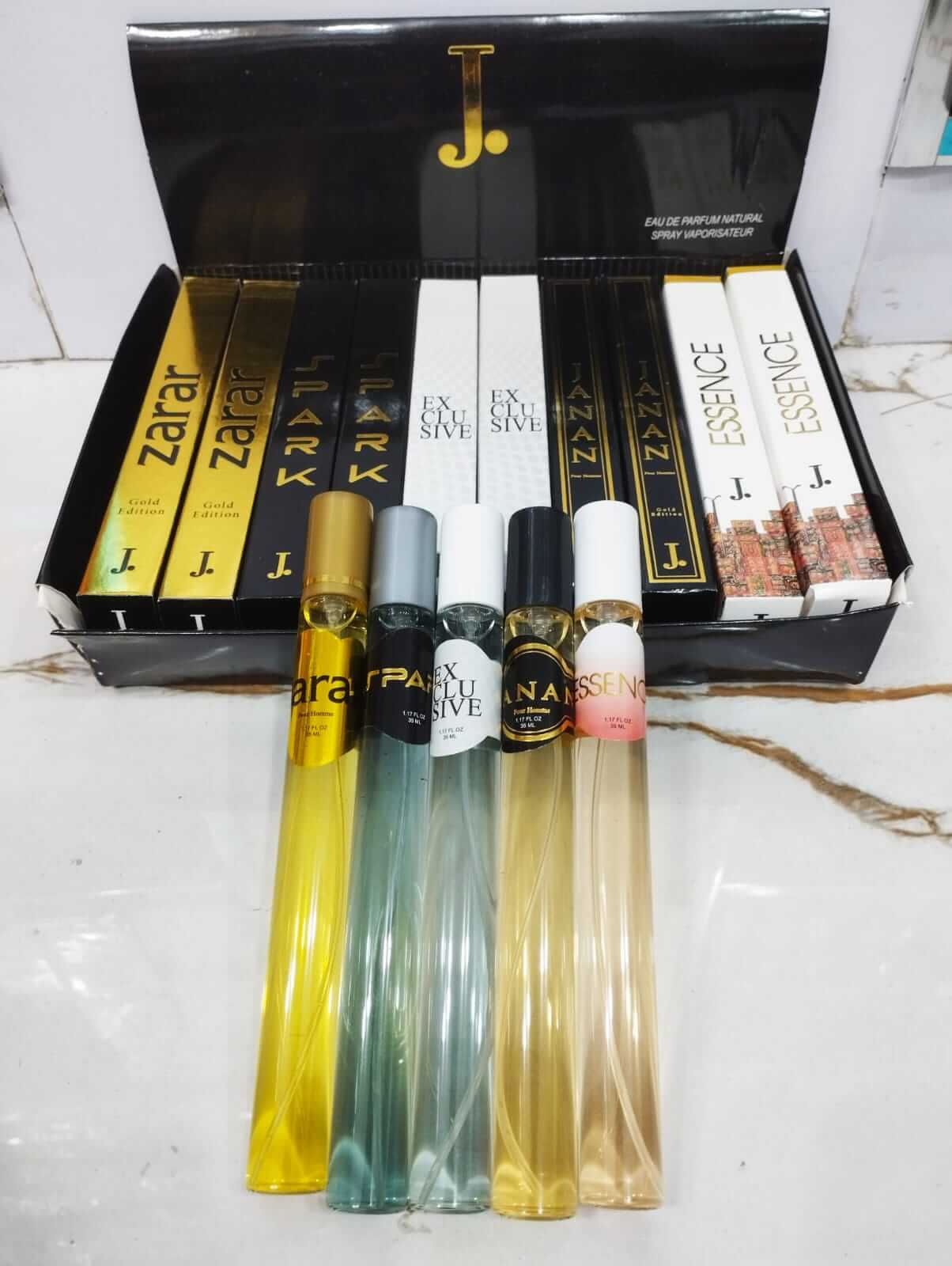 Pack of 5 J Dot Perfume Tester 35 ML